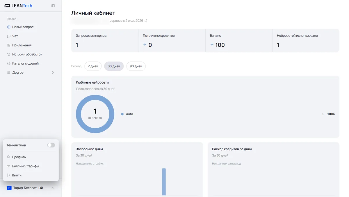 Модели PixVerse в LeanTech AI