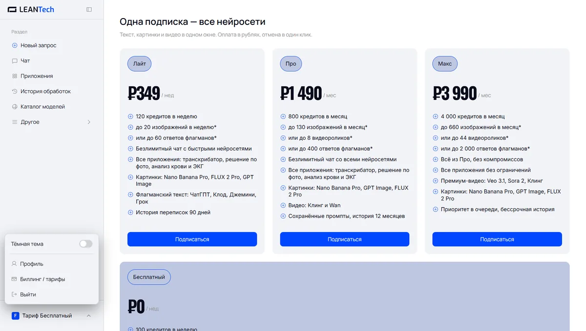 Оплата PixVerse картой РФ